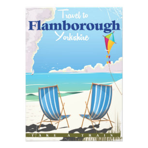 Foto Afiche de viaje de Flamborough Yorkshire