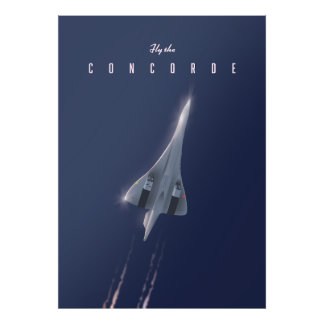 Foto Afiche de viaje de Fly The Concorde