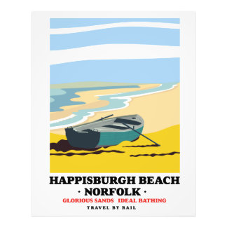 Foto Afiche de viaje de Happisburgh Beach Norfolk