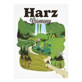 Foto Afiche de viaje de Harz Germany