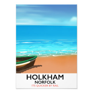 Foto Afiche de viaje de Holkham Norfolk Beach