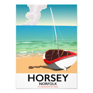 Foto Afiche de viaje de Horsey Norfolk Beach