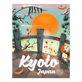 Foto Afiche de viaje de Kyoto Japón