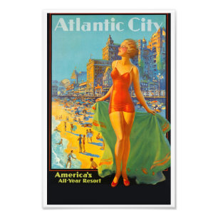 Foto Afiche de Viaje de la Ciudad Atlántica