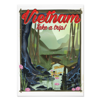 Foto Afiche de viaje de la Cueva de Vietnam