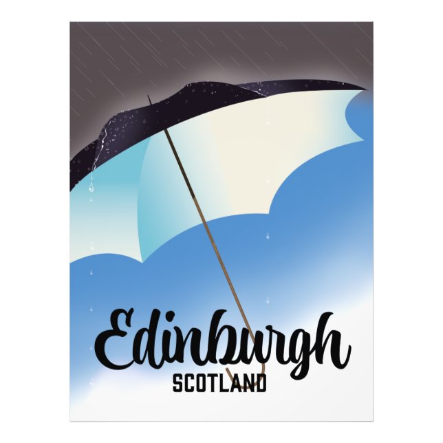 Foto Afiche de viaje de la Universidad de Edimburgo (Frente)