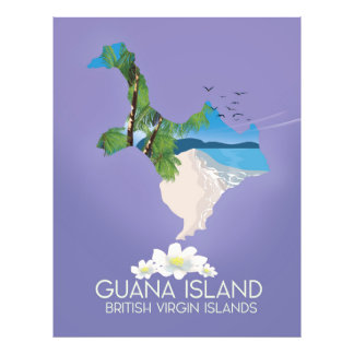 Foto Afiche de viaje de las Islas Vírgenes Británicas