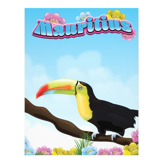 Foto Afiche de viaje de Mauricio (Frente)