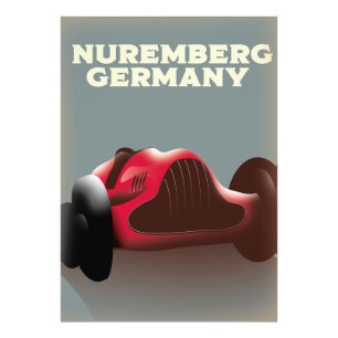 Foto Afiche de viaje de Nuremberg Alemania