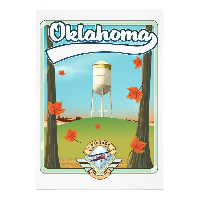 Foto Afiche de viaje de Oklahoma (Frente)