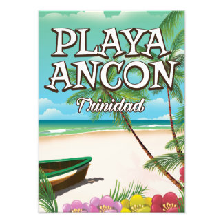 Foto Afiche de viaje de Playa Ancón Trinidad