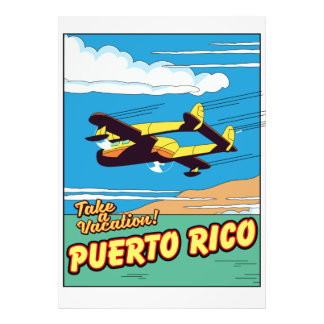Foto Afiche de viaje de Puerto Rico