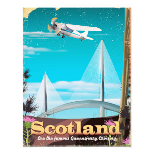 Foto Afiche de viaje de Scotland Queensferry Crossing