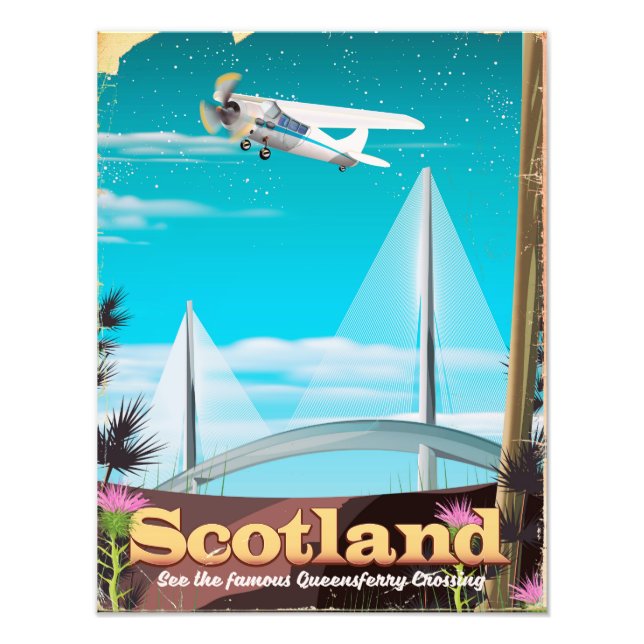 Foto Afiche de viaje de Scotland Queensferry Crossing (Frente)