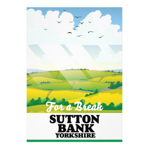 Foto Afiche de viaje de Sutton Bank yorkshire