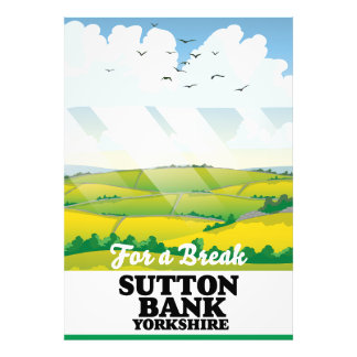 Foto Afiche de viaje de Sutton Bank yorkshire