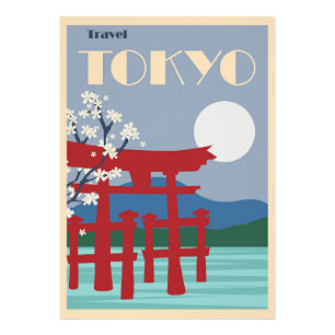 Foto Afiche de viaje de Tokio