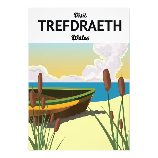 Foto Afiche de viaje de Trefdraeth (Frente)