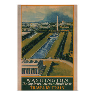 Foto Afiche de viaje de Washington DC
