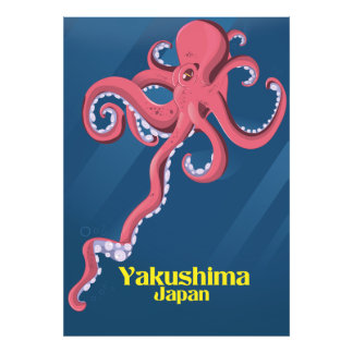 Foto Afiche de viaje de Yakushima Japón
