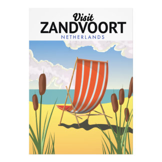Foto Afiche de viaje de Zandvoort Países Bajos