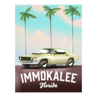 Foto Afiche de viaje del Immokalee Florida Supercar