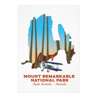 Foto Afiche de viaje del Monte Remarkable en Australia