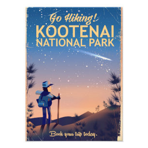 Foto Afiche de viaje del Parque Nacional Kootenai