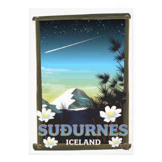Foto Afiche de viaje Suðurnes iceland