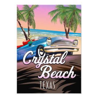 Foto Afiche de viajes de Crystal Beach Texas