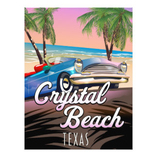 Foto Afiche de viajes de Crystal Beach Texas