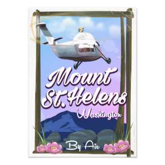 Foto Afiche del Monte St. Helens Washington Travel