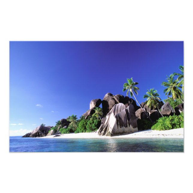 Foto África, Seychelles, Isla La Digue. Granito 3 (Frente)