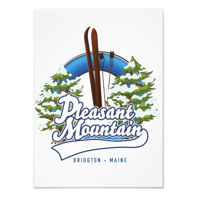 Foto Agradable logo de Mountain Ski Bridgton. (Frente)