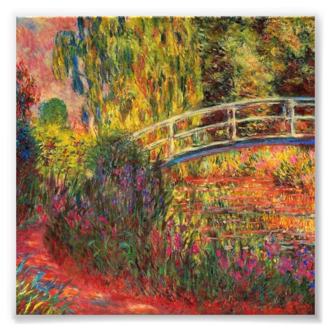 Foto Agua de Monet Lily Pond e Irlandeses de Agua (Frente)