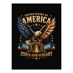 Foto Águila del 250 Aniversario de Estados Unidos de Am