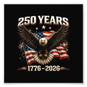 Foto Águila Patriótica de los Estados Unidos del 250 An