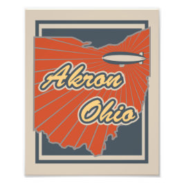 Foto Akron, Ohio Art Print - Viajes