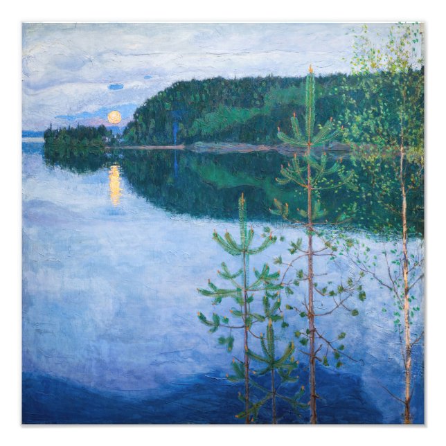 Foto Akseli Gallen-Kallela - Noche de primavera (Frente)