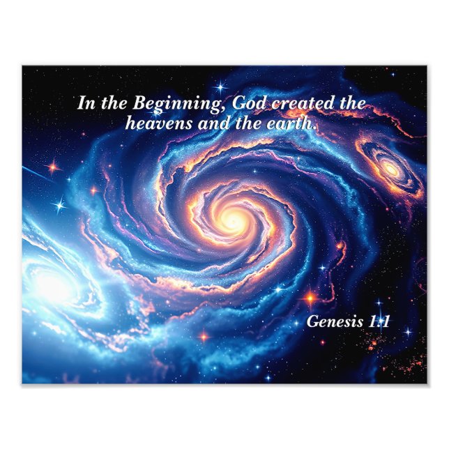 Foto Al principio, Dios y el Verso de la Creación (Frente)