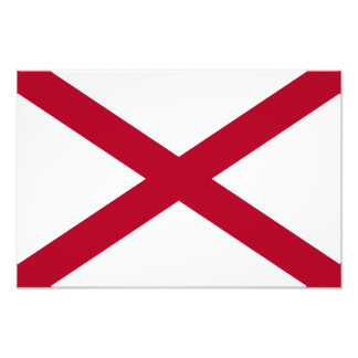 Foto Alabama: Bandera de St Andrew Crimson