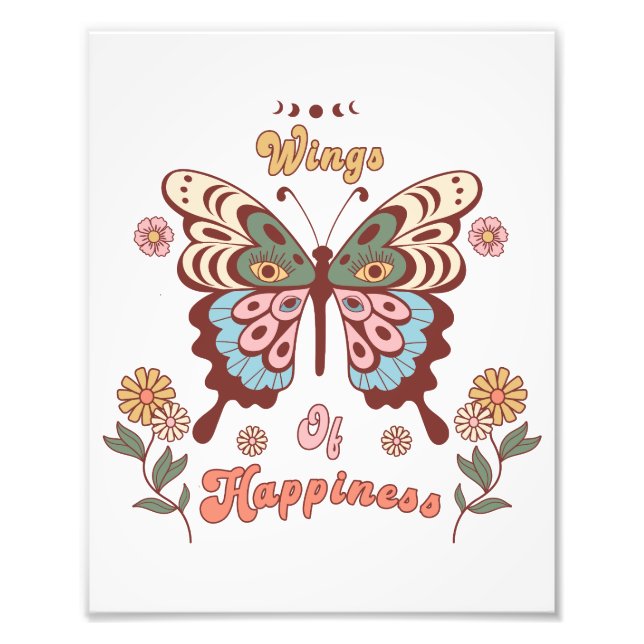 Foto Alas de mariposa de Boho Retro (Frente)