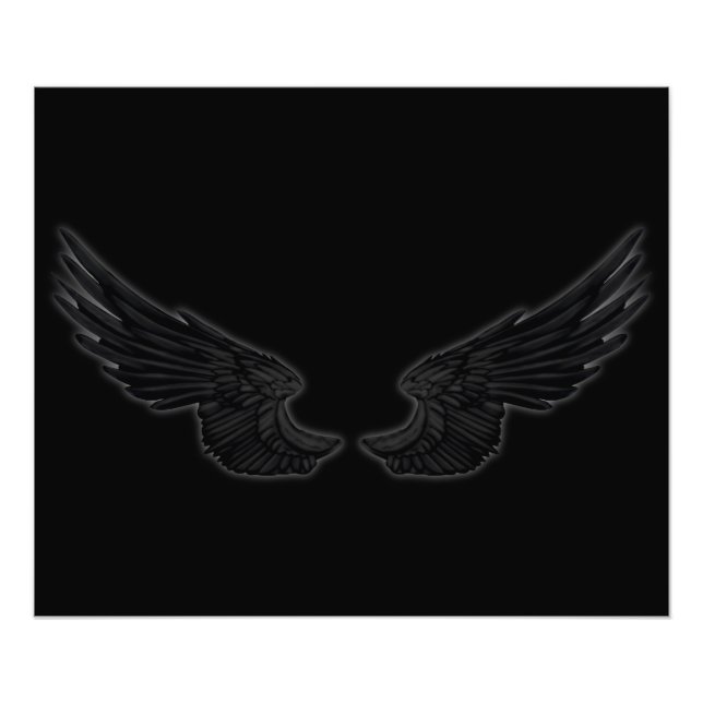 Foto Alas del ángel negro caído (Frente)