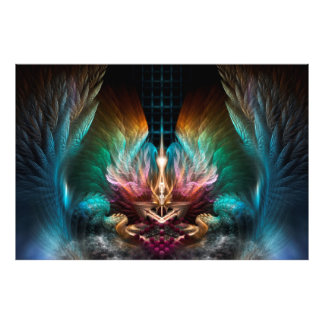 Foto Alas Del Arte De Ala Fractal Artilíneo Resumen