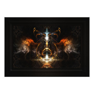 Foto Alas del arte fractal de fuego de Xzendor7