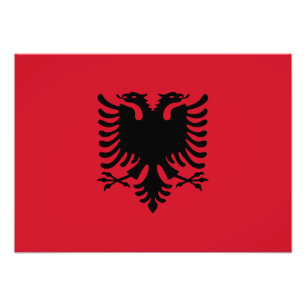 Foto Albania - Bandera albanesa