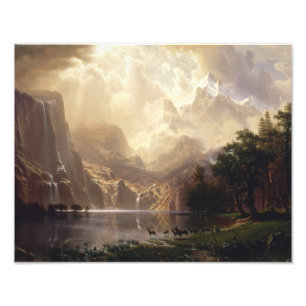 Foto Albert Bierstadt - Entre Sierra Nevada