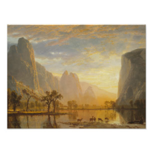 Foto Albert Bierstadt - Valle del Yosemite