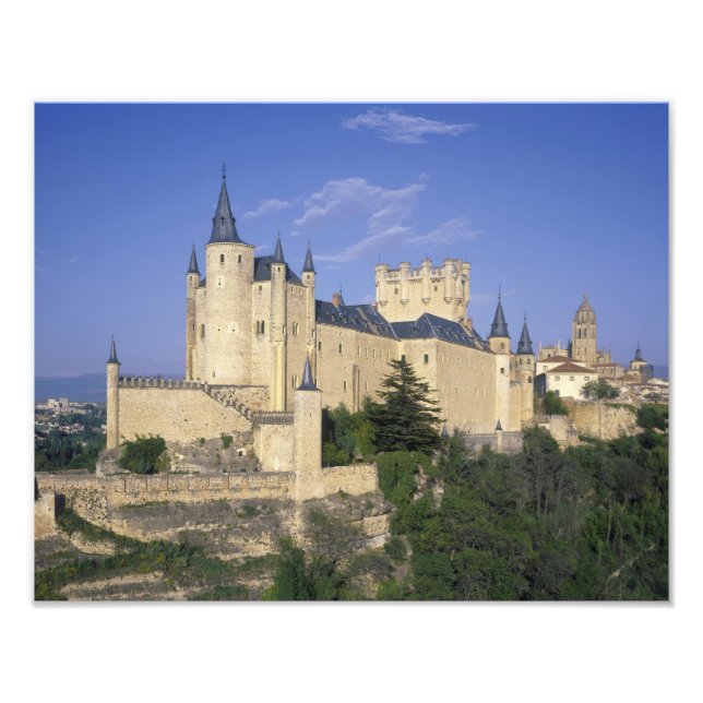 Foto Alcázar, Segovia, Castilla León, España (Frente)