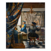 Alegoría de la pintura | Johannes Vermeer |
